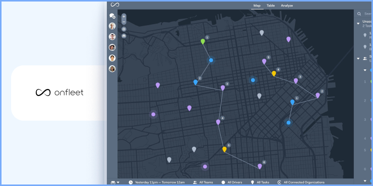 Mid-market to enterprise-level last-mile delivery companies