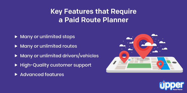 Key Features That Require a Paid Route Planner