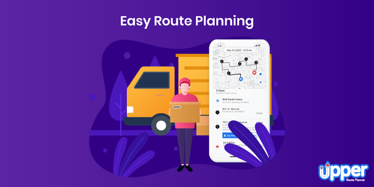 Easy Route Planning - Upper Route Planner