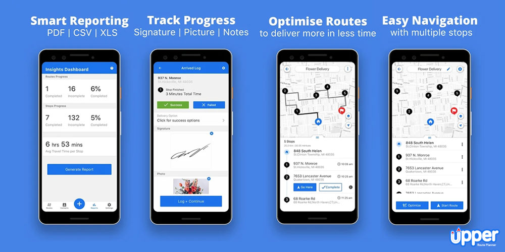 Download Upper Route Planner Web And Mobile App