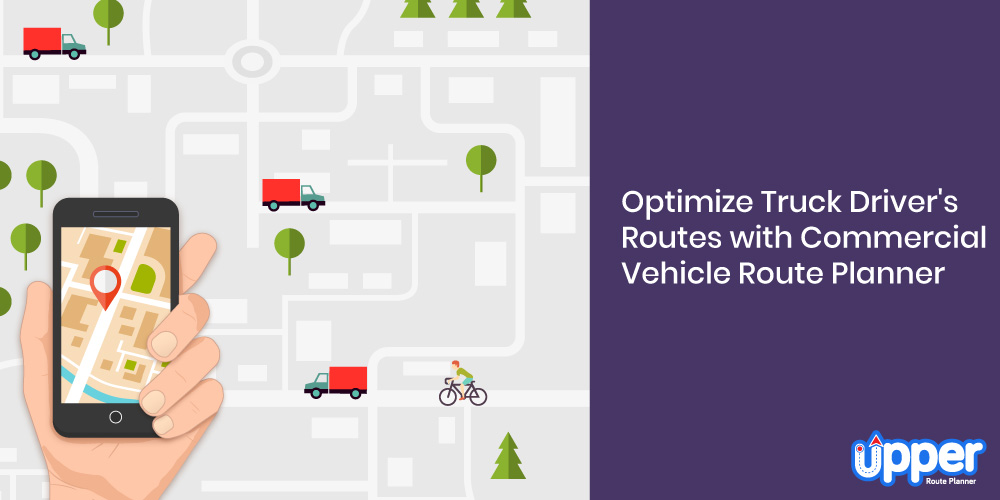 Commercial Vehicle Route Planner Optimize Trucking Routes