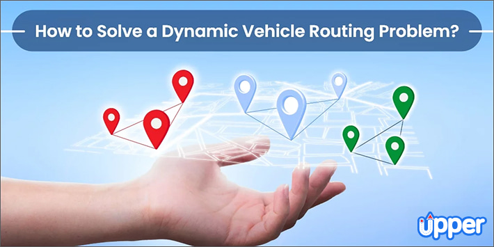 How to solve a dynamic vehicle routing problem