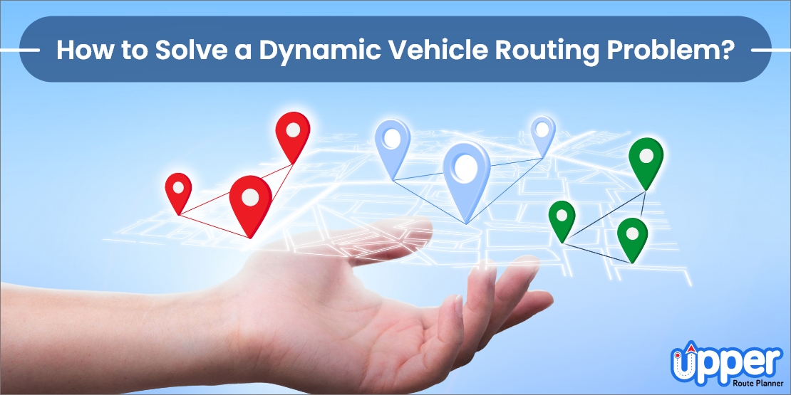 How to solve a dynamic vehicle routing problem