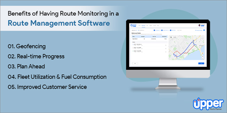 Benefits of Having Route Monitoring in a Route Management Software