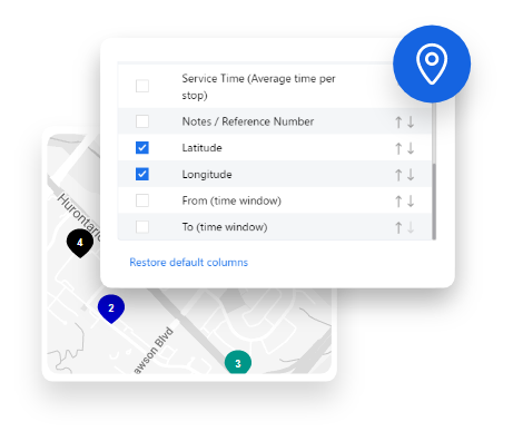 Upper Crew Algorithm Consider Delivery Driver Location