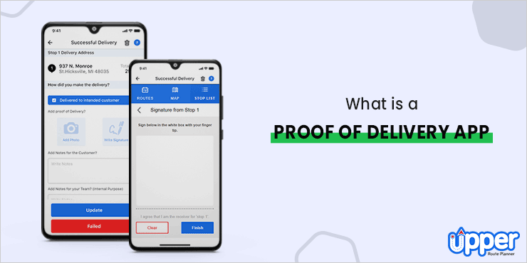 proof of delivery app