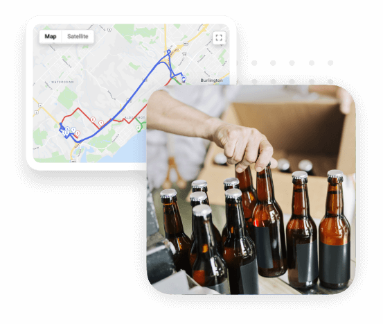 Plan beer delivery routes
