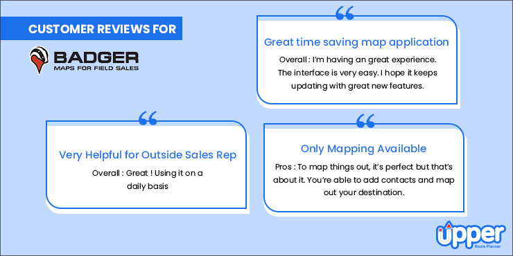 customer reviews for badger maps