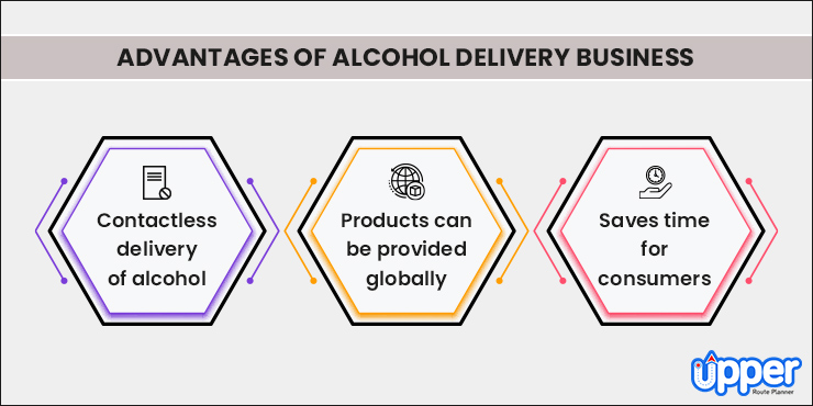 advantages of alcohol delivery business