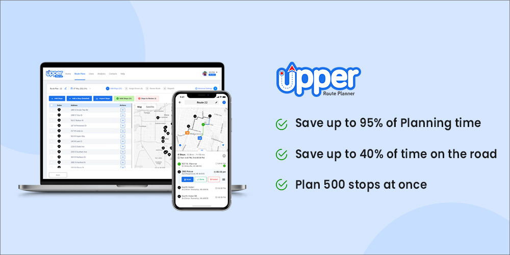 upper route planner