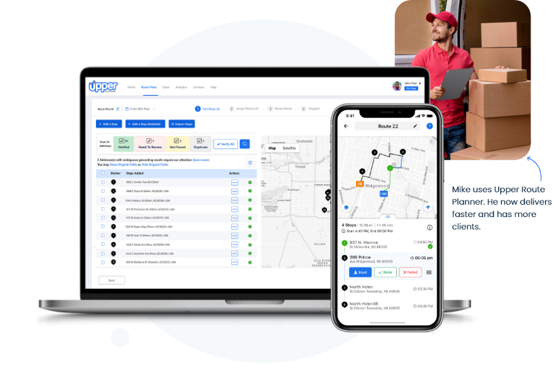  Upper Delivery Route Planner