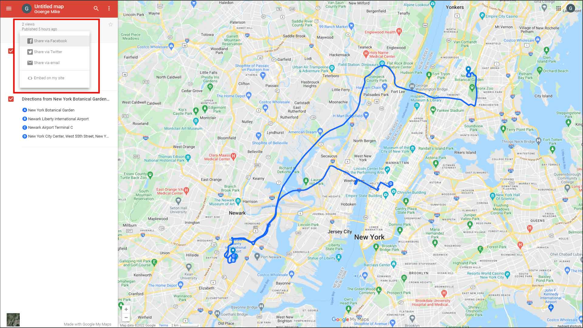 Check out the new Custom Maps on Google Maps tool –