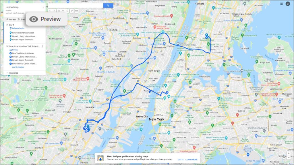 Review Your Generated Route Plan