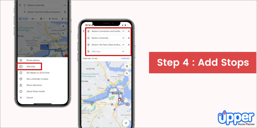 Add Stops