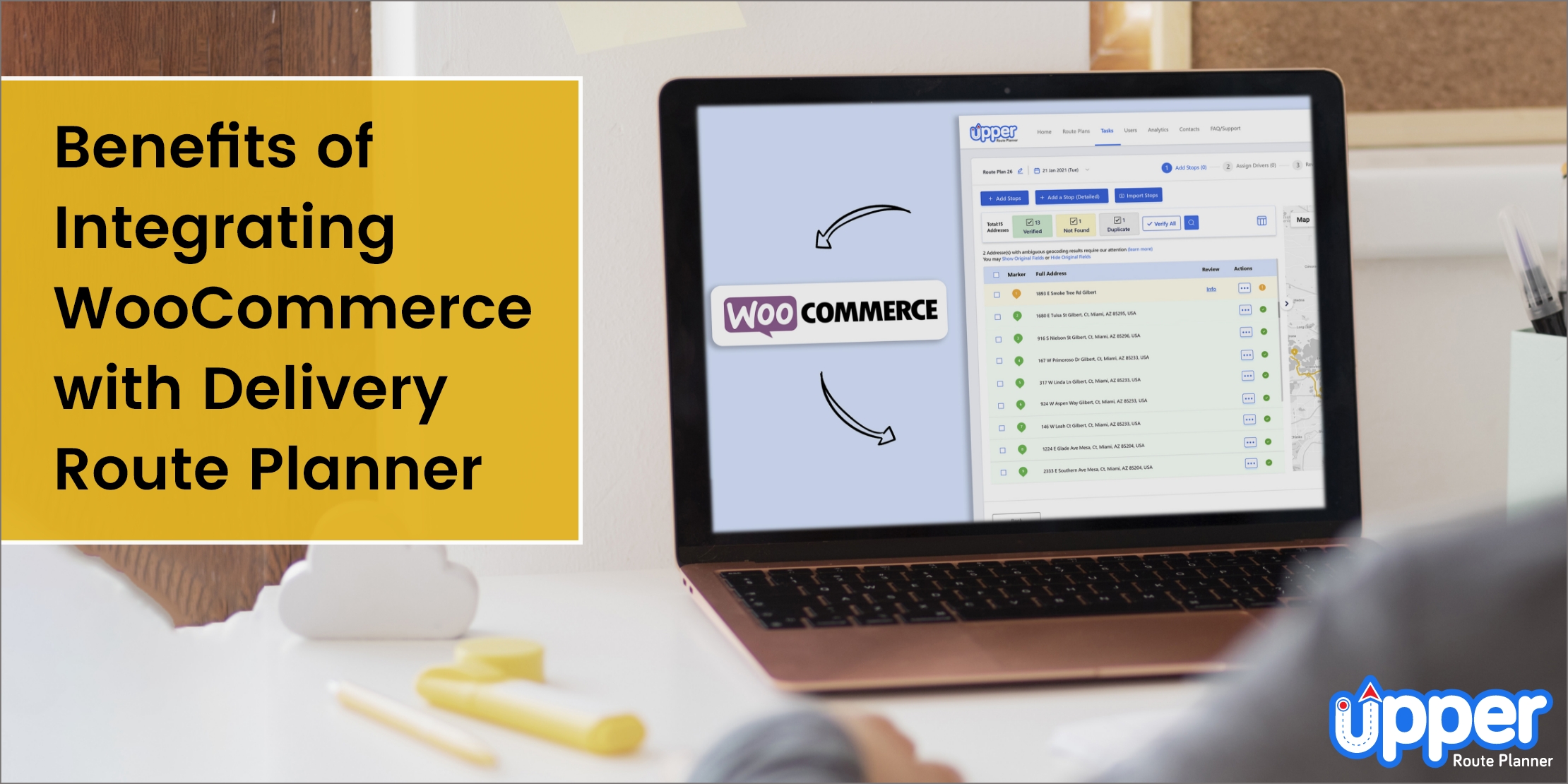 Integrate WooCommerce With Delivery Route Planner
