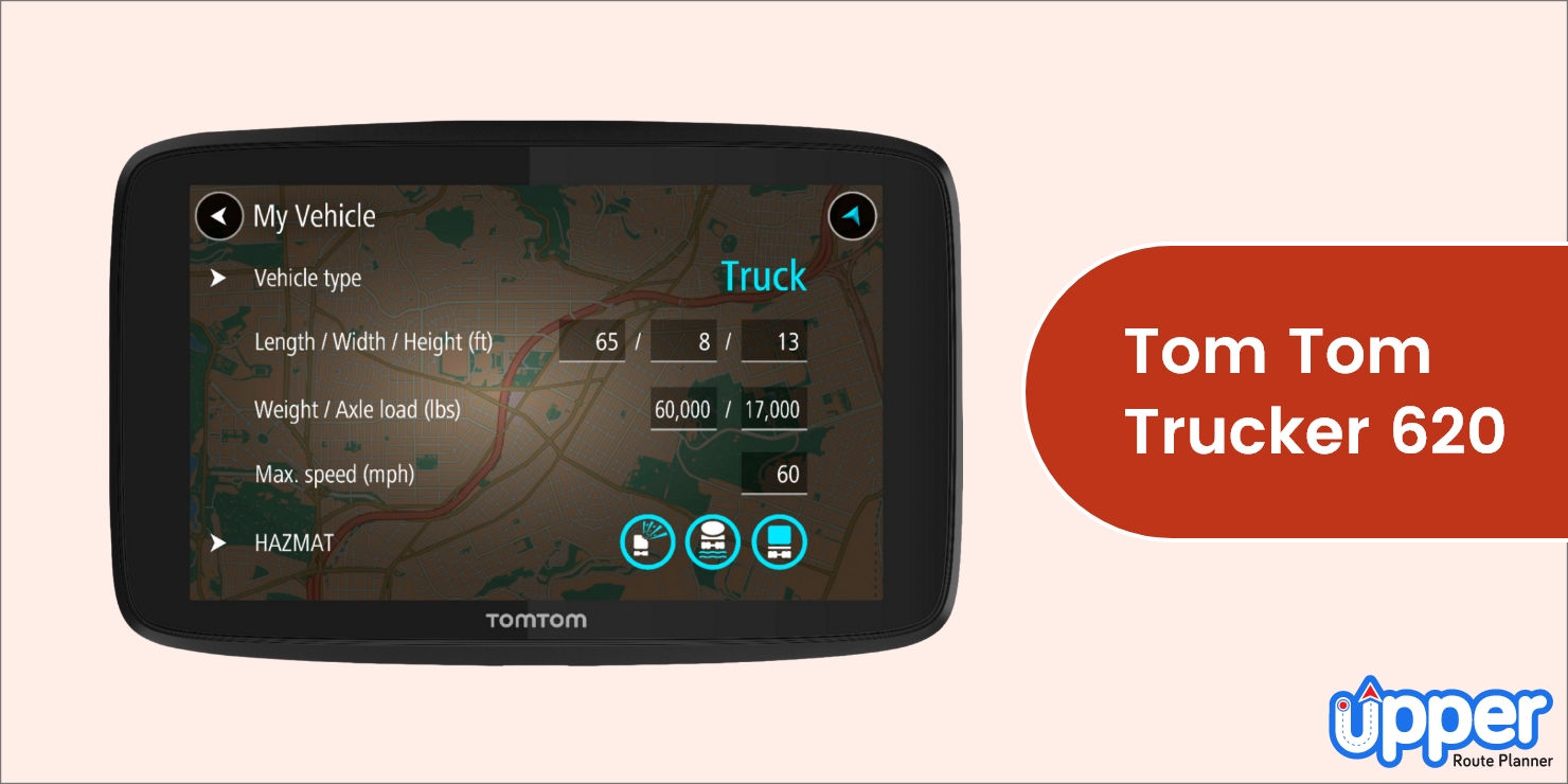 TomTom GO Professional 6250, GPS para camiones