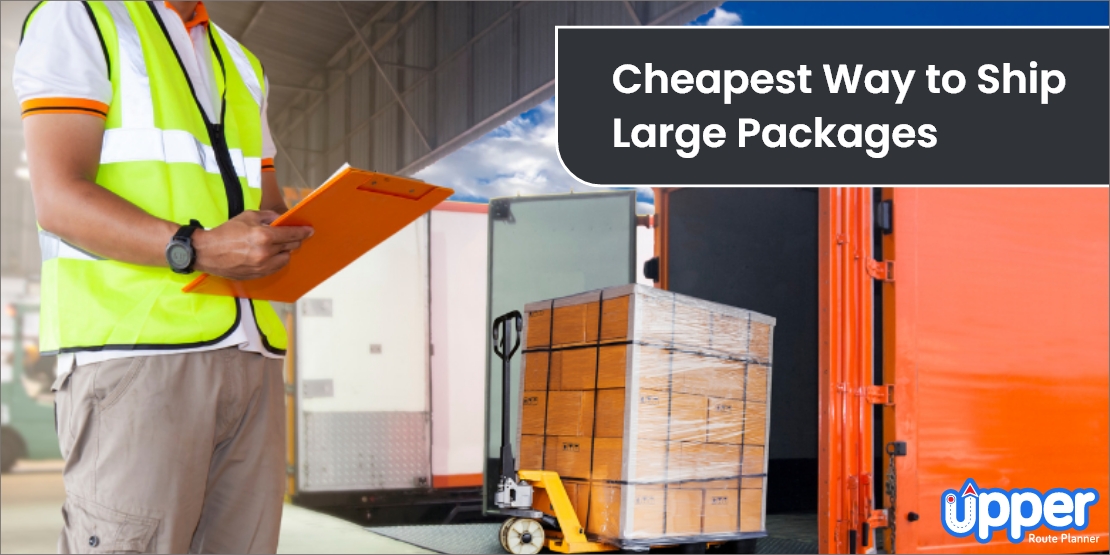 cheapest way to ship large packages