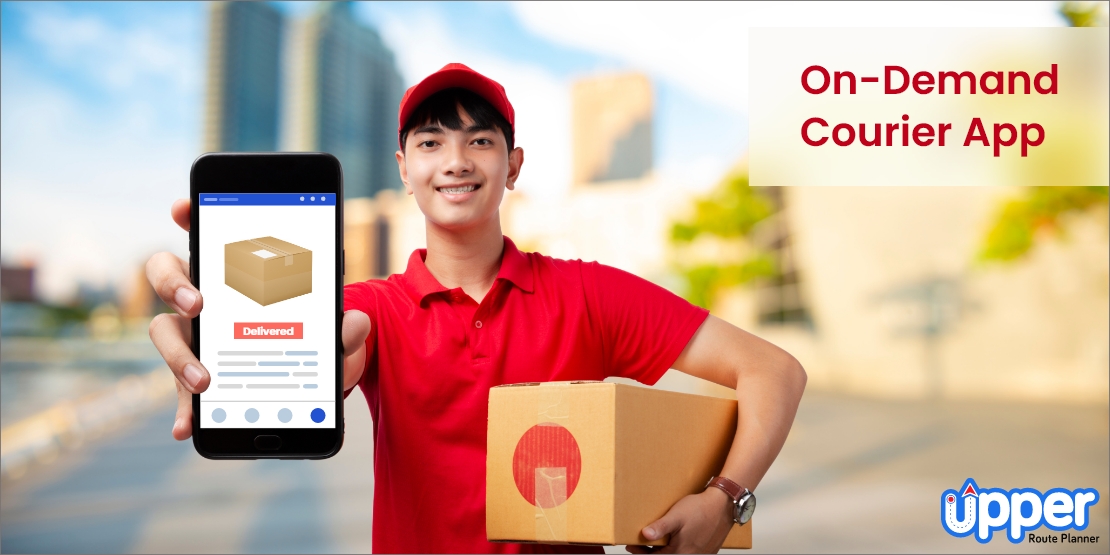 On-demand courier app
