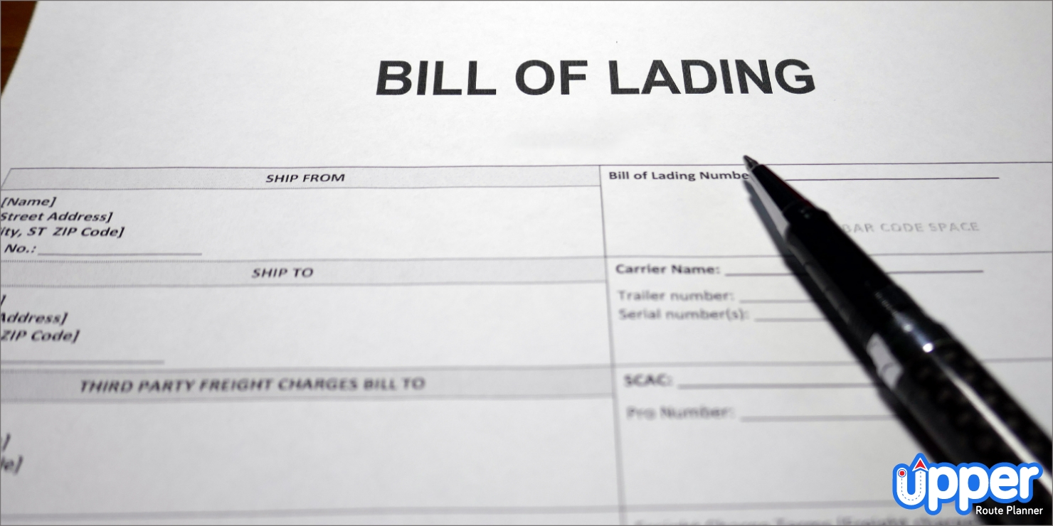 What is bill of lading