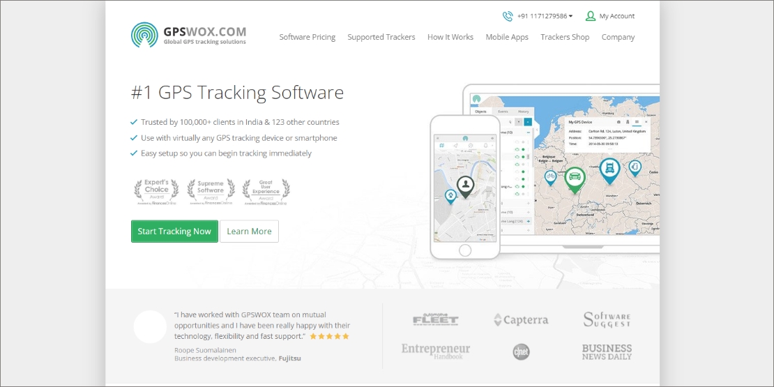 GPSWOX - fleet management software