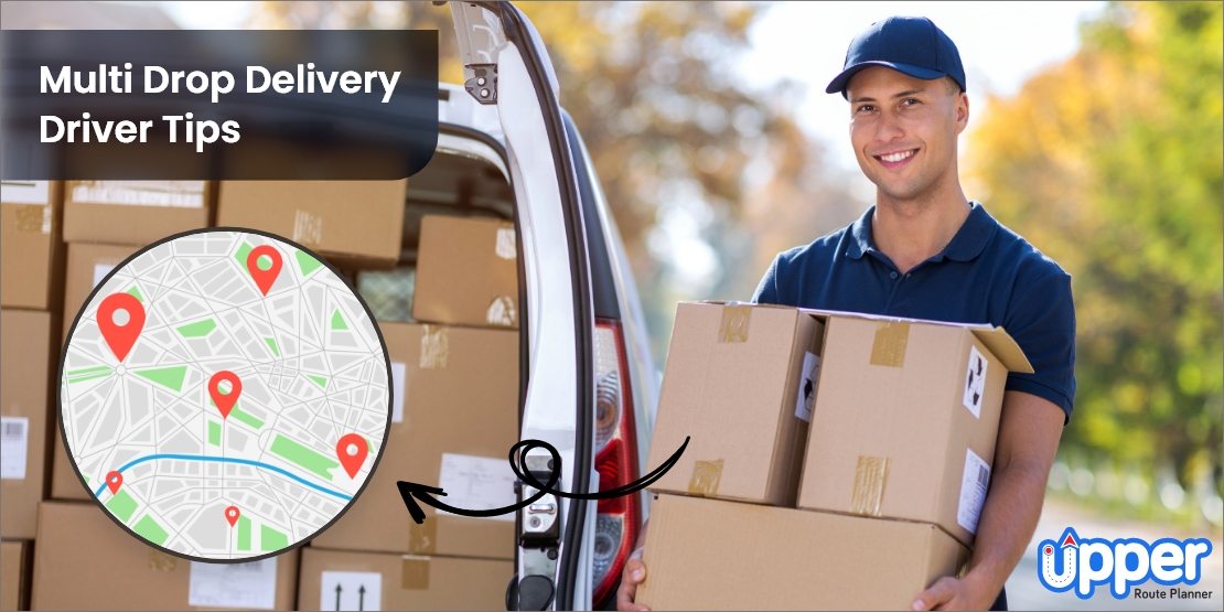 Multi drop delivery driver tips