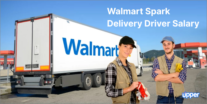 Walmart spark delivery driver salary
