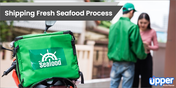 Shipping fresh seafood process