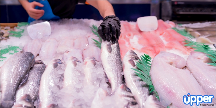 Use proper refrigerants to ship fresh seafood