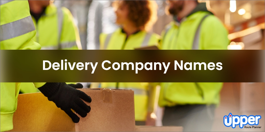 Delivery company names