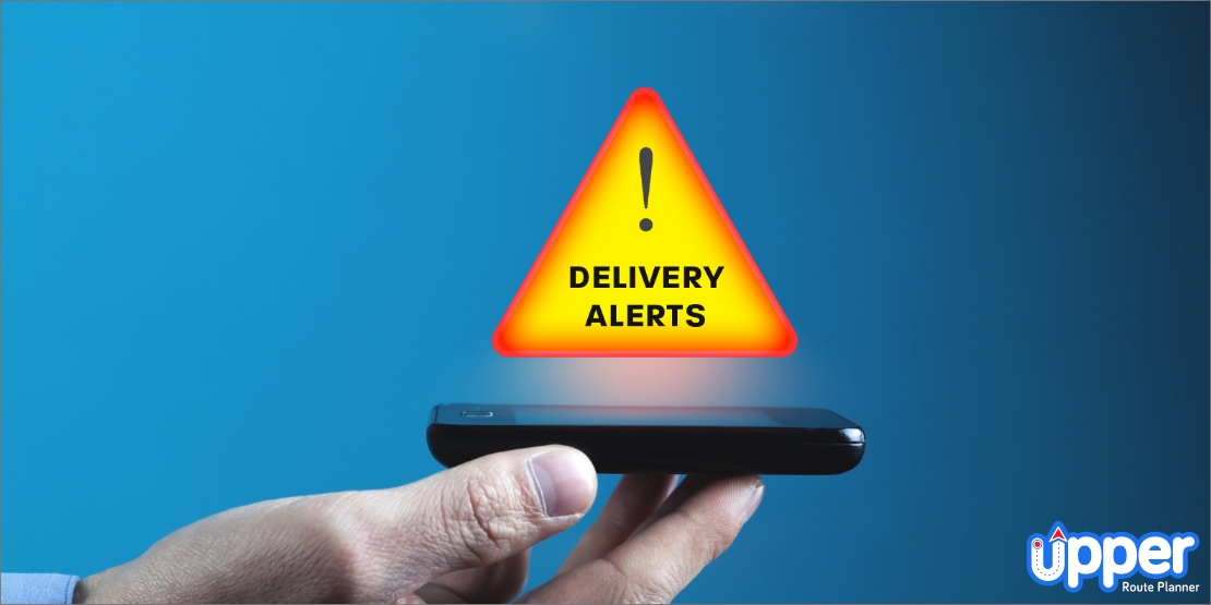 Lack of real-time delivery alerts