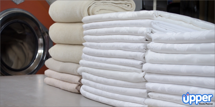 Provide wash-and-fold service to grow a commercial laundry business