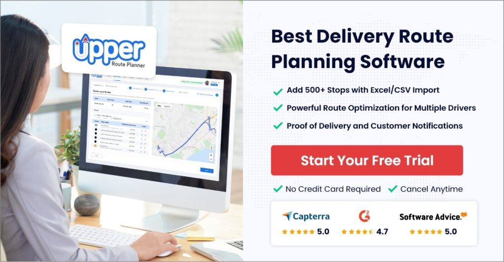 Upper - delivery route planner