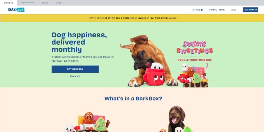 Barkbox - DTC company