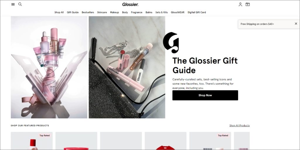 Glossier - DTC company