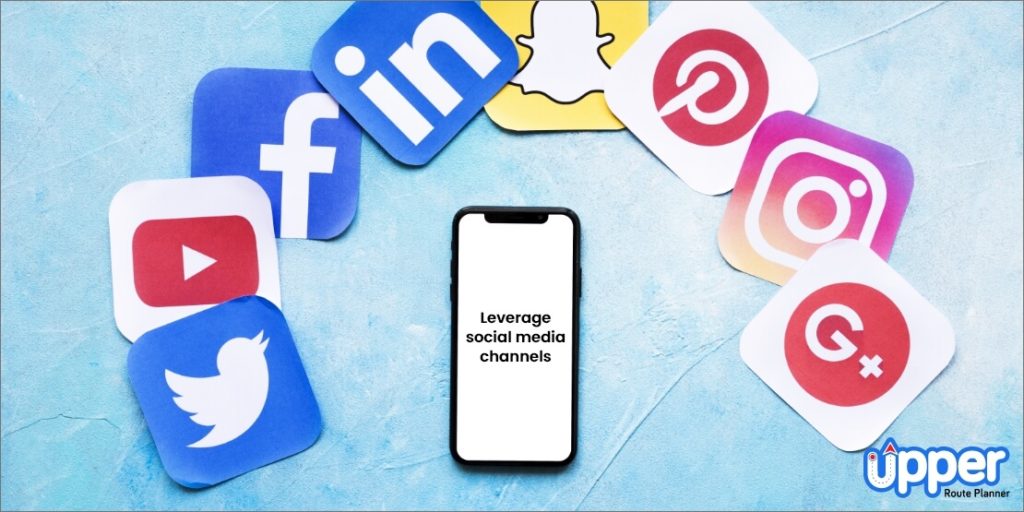 Leverage various social media channels for direct-to-consumer business