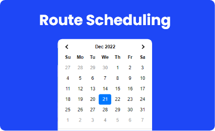 Route scheduling