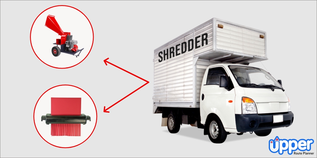 Purchase truck and equipment to start a paper shredding business