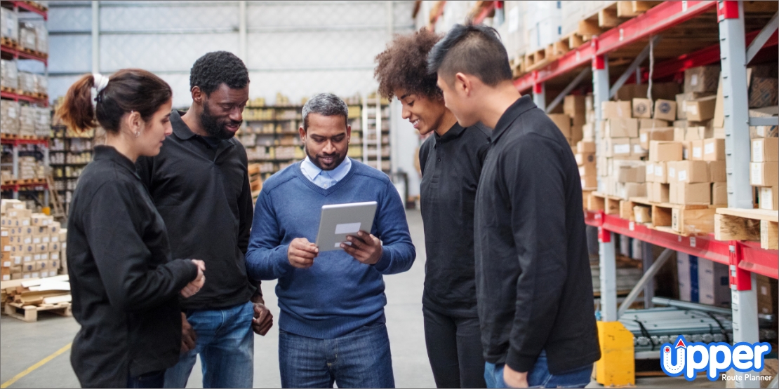 Train your staff to use relevant technology to organize a warehouse