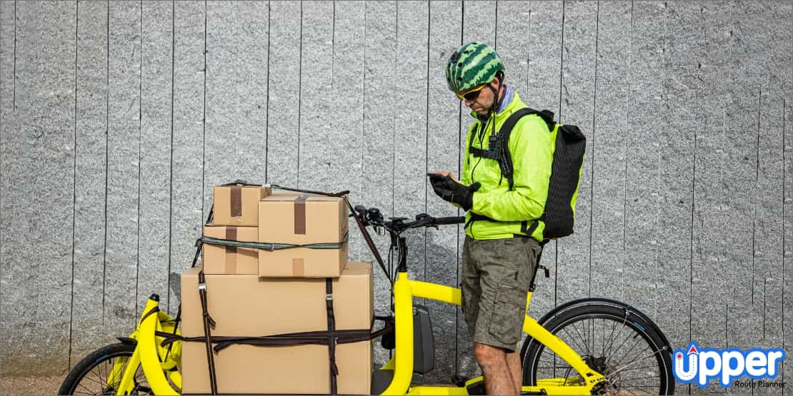 Use e-bikes for urban logistics and smaller deliveries to adopt green logistics