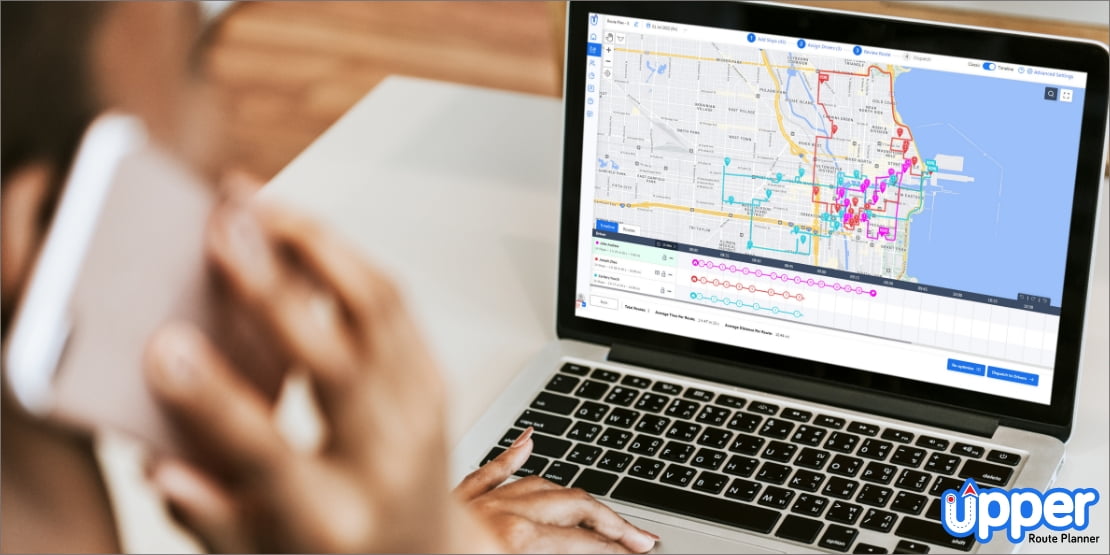Using routing software for faster omnichannel logistics