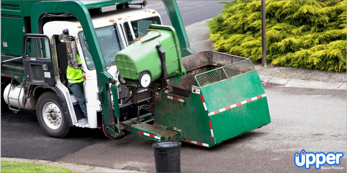 Purchase the necessary equipment to start a waste management business