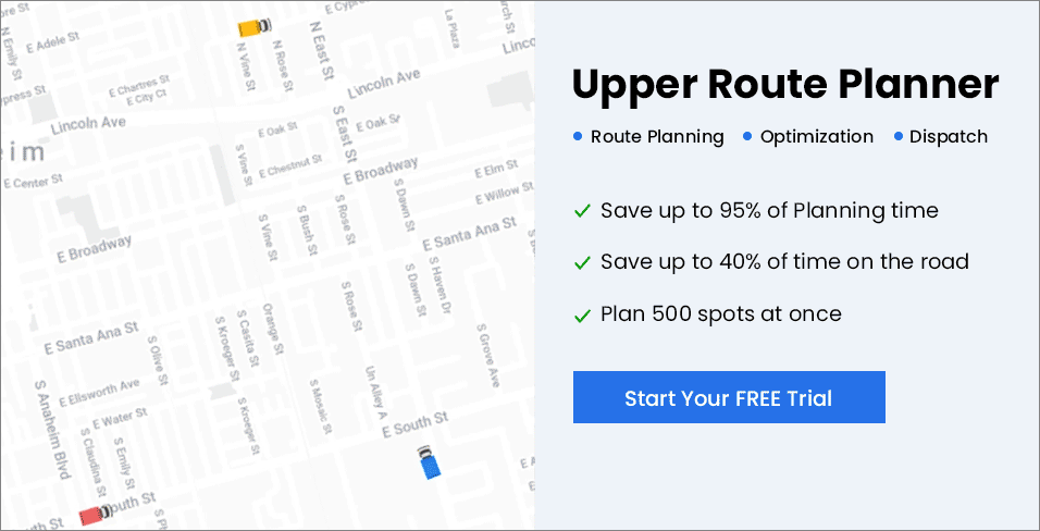 upper route planner