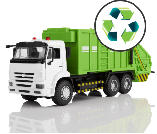 Waste management route planning