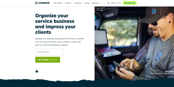 Jobber - lawn care routing software