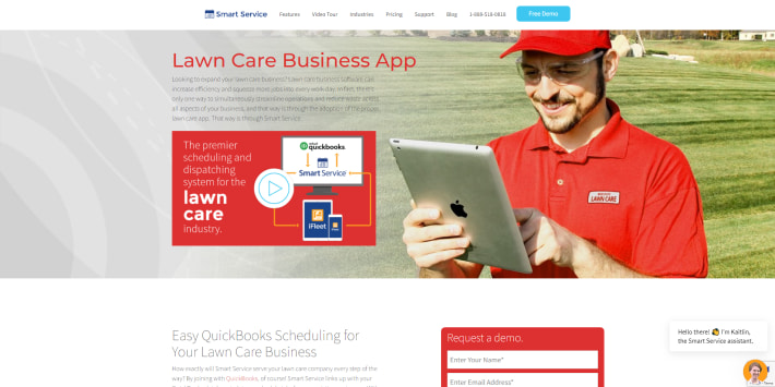 Smart Service - lawn care software