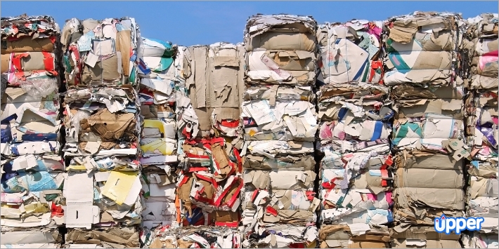 Paper recycling business