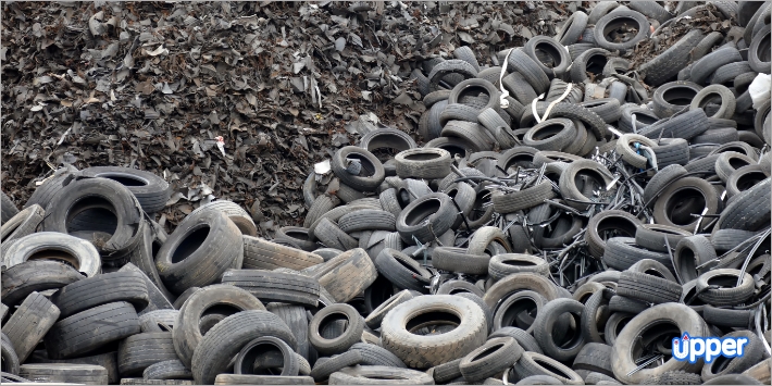 Tire recycling business