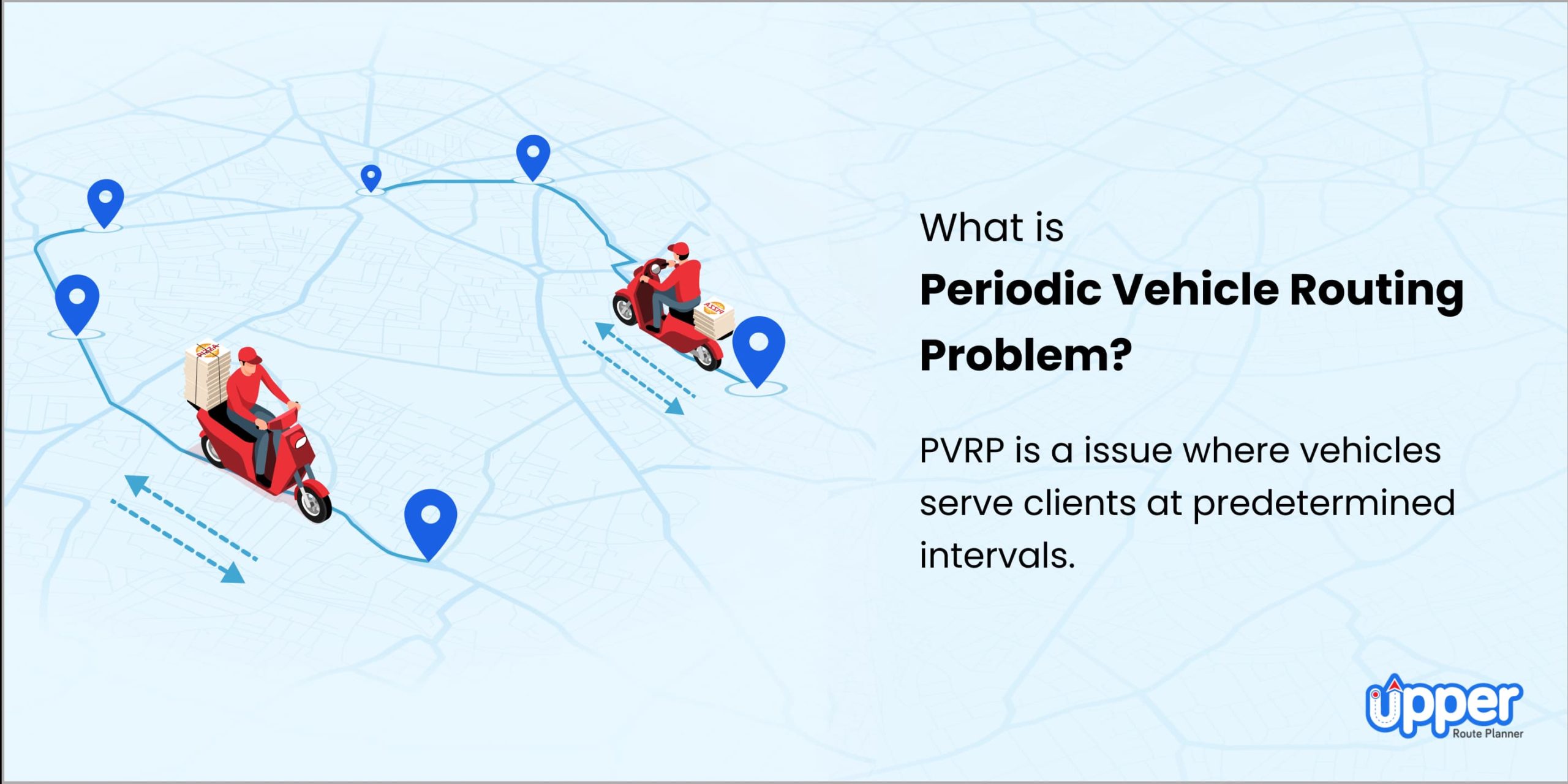 What is periodic vehicle routing problem