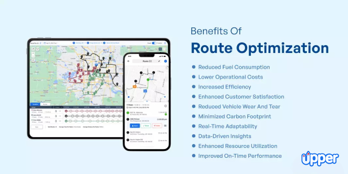 Benefits of route optimization