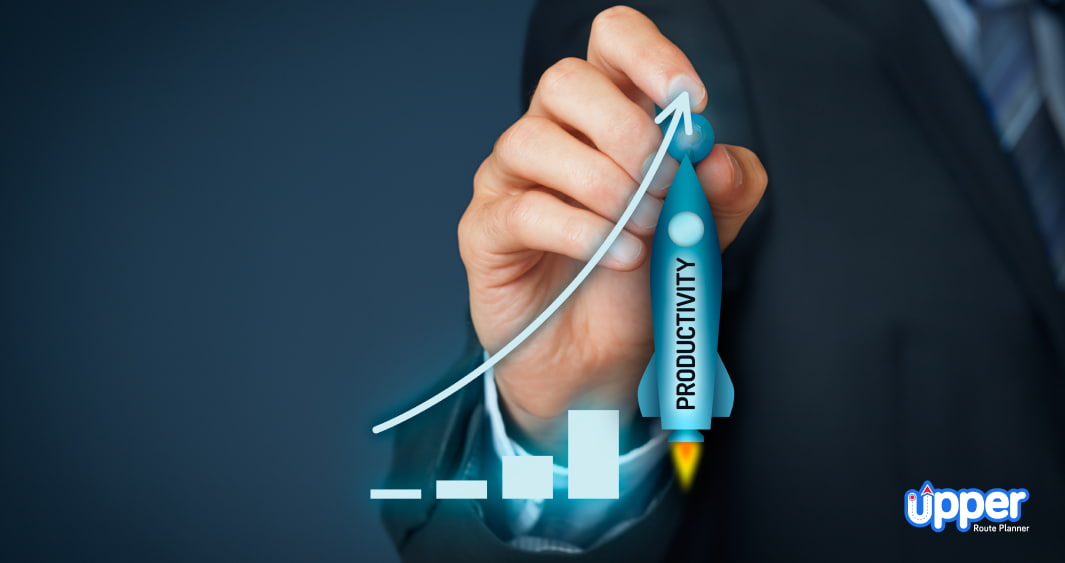 Improved productivity with GPS route planning